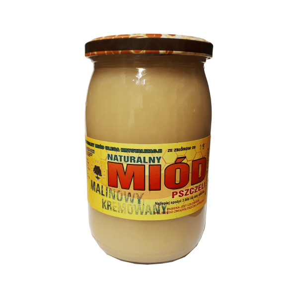 miod malinowy kremowany duzy