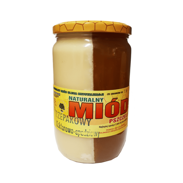 miod rzepakowy nektarowo-spadziowy duzy